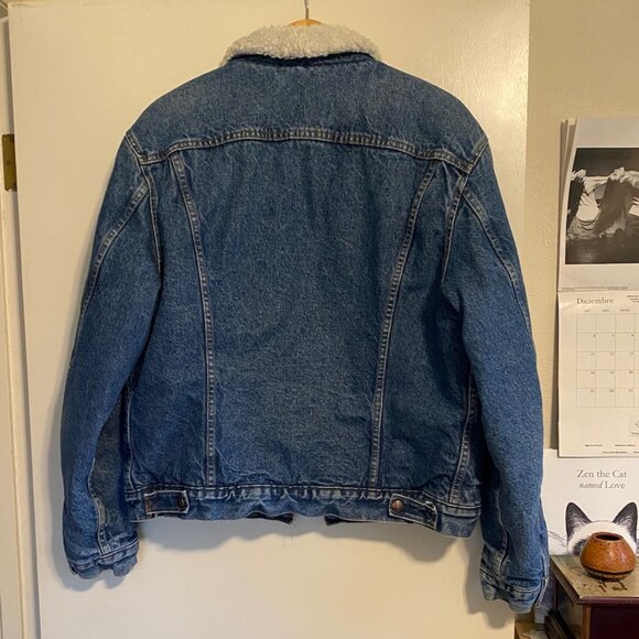 Vintage Levi's WPL 423 "Made in USA" pile-lined, Made in USA, Men's Size 44 (LG) - Picture 5 of 14